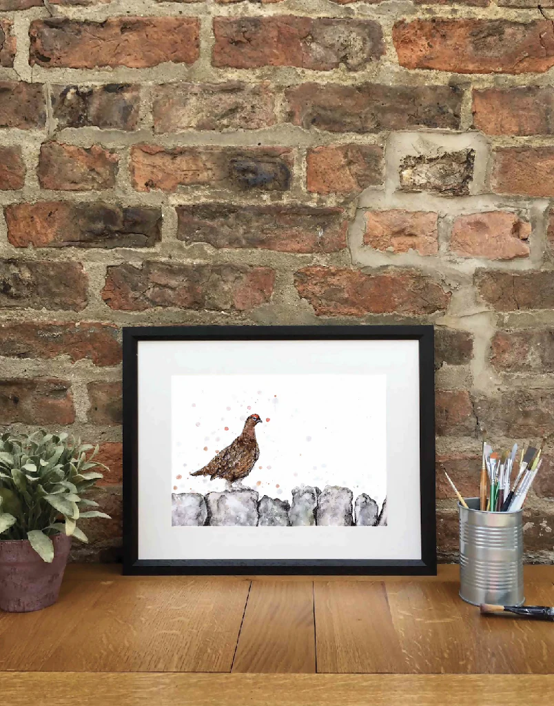 Red Grouse | Signed Limited Edition Print