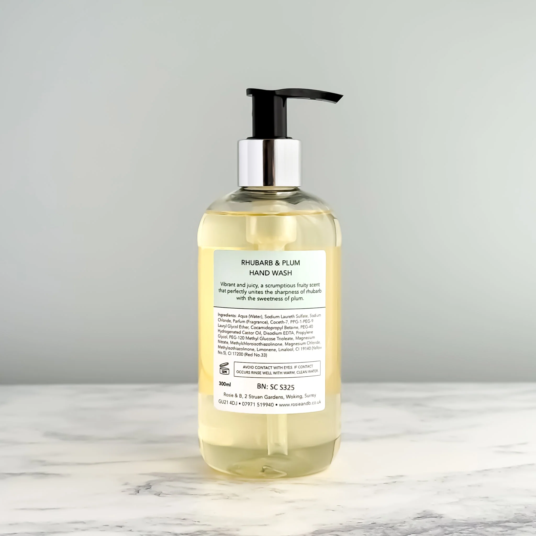 Rhubarb & Plum Hand Wash - Image 3