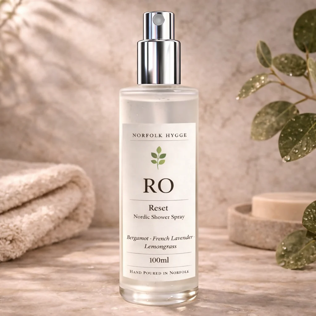 RO — Reset Nordic Shower Spray | Bergamot, French Lavender, Lemongrass
