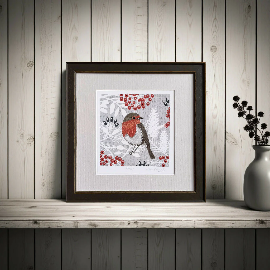 Robin - Signed and Mounted Giclée Art Print