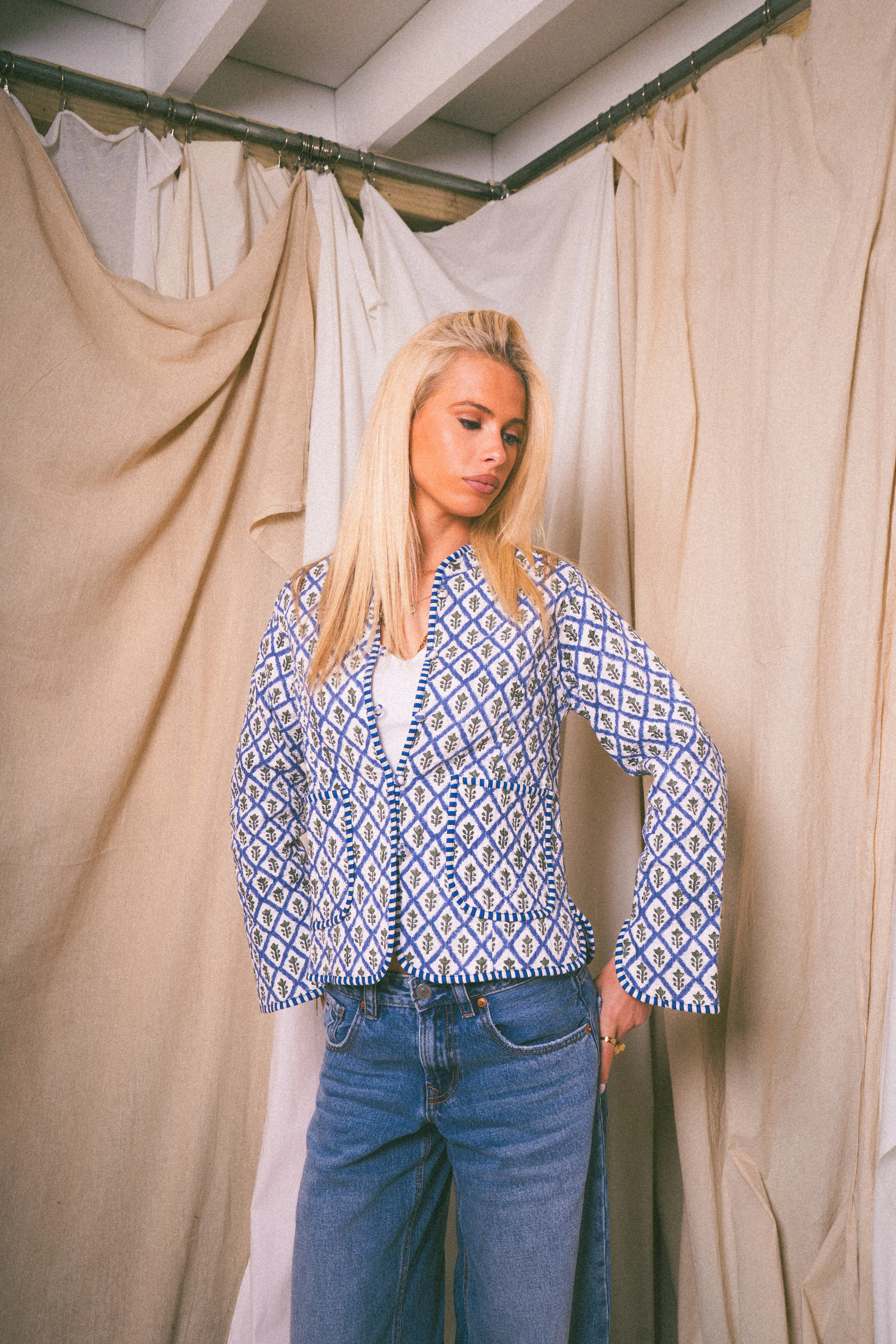 Royal Blue Alice Jacket - Image 7