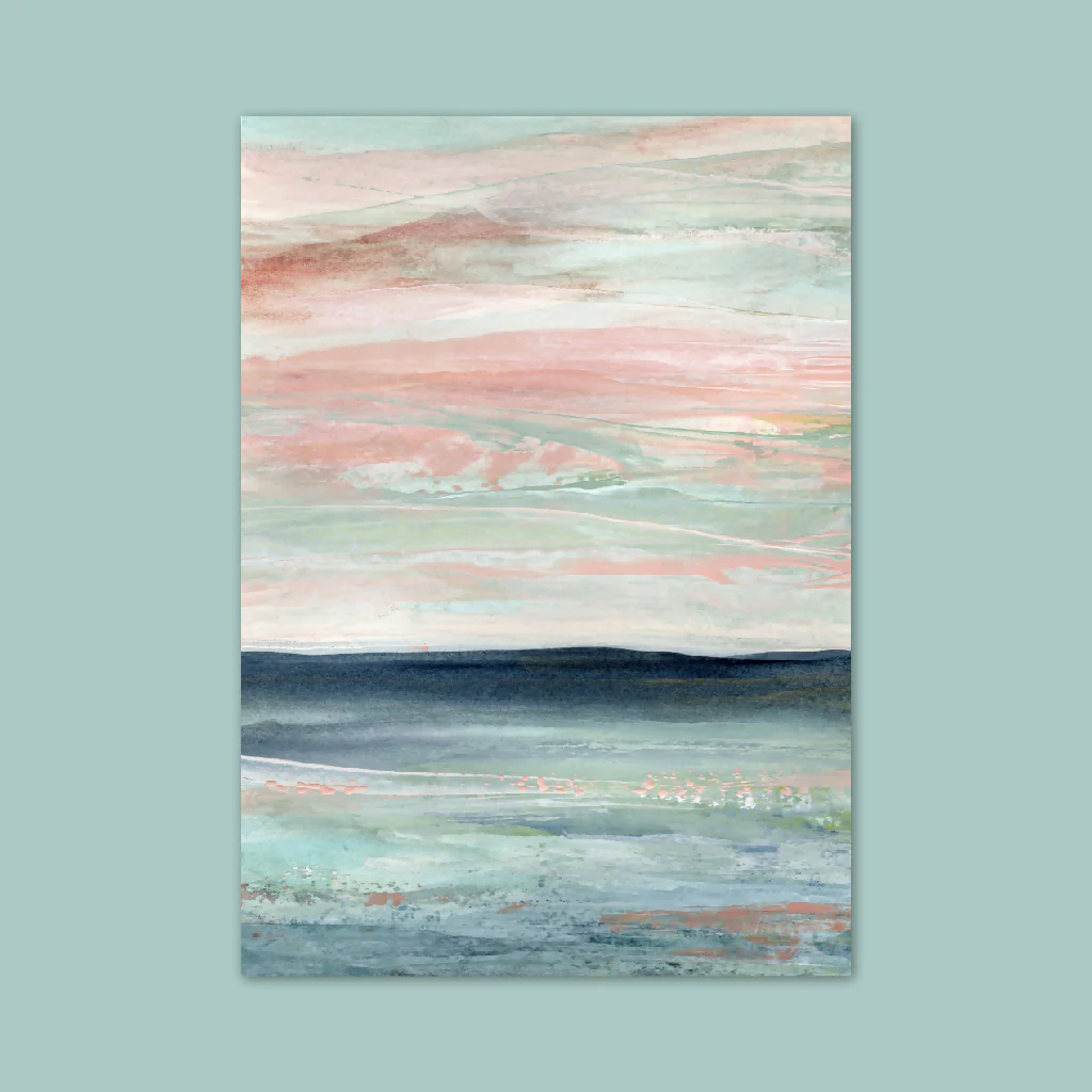 'Sea Dreams’ Seascape A4 Art Print