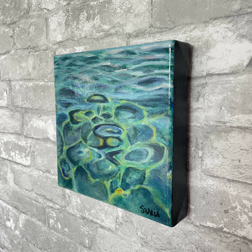 Shimmering Sea - Original Artwork Saskia McLean - Image 3