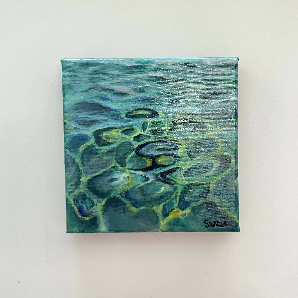 Shimmering Sea - Original Artwork Saskia McLean - Image 5