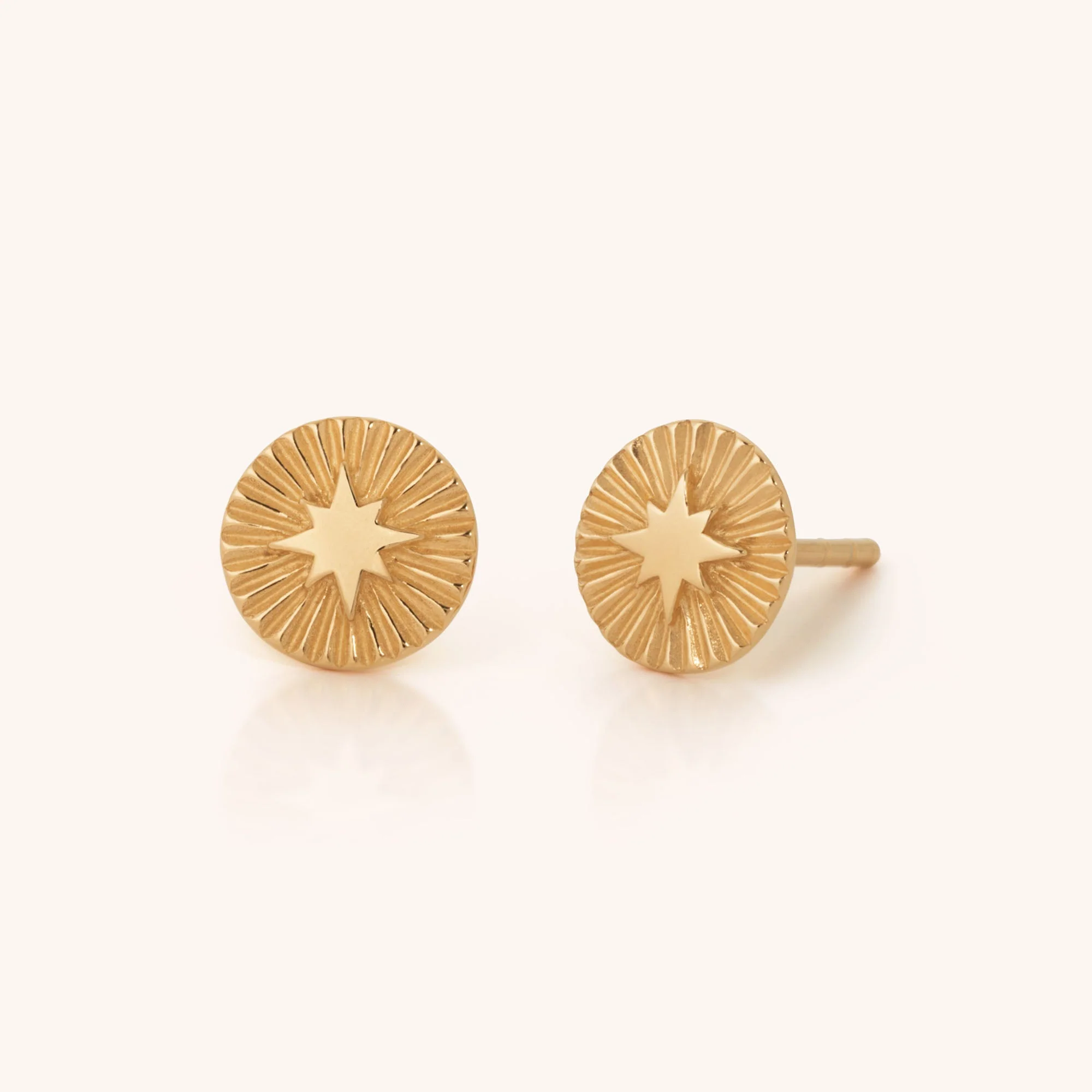 Shining Star Stud Earrings - Image 2