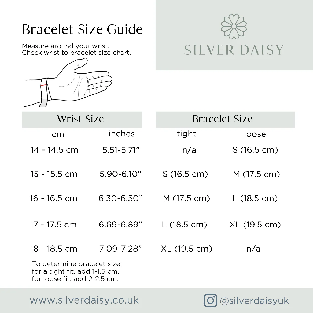 Silver Daisy Charm Bracelet with 9ct Gold Detail - Image 7
