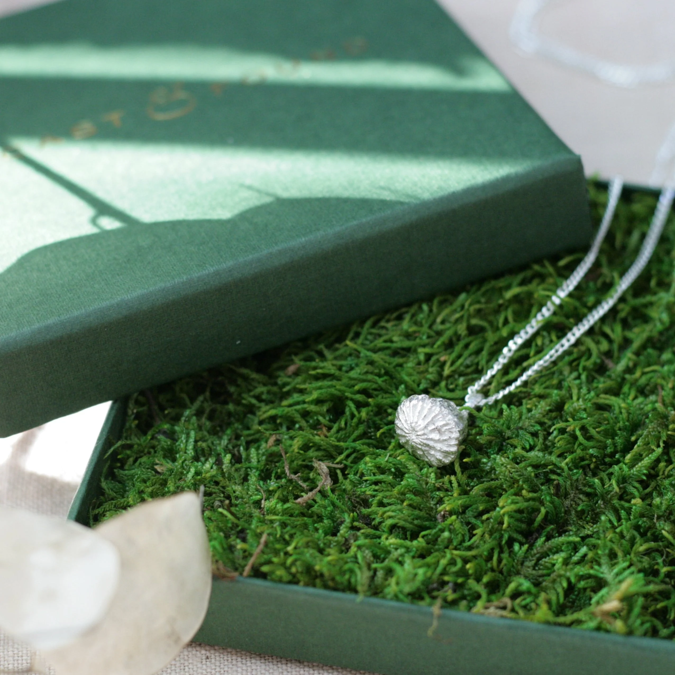 Silver Small Poppy Seed Memory Pendant - Image 8