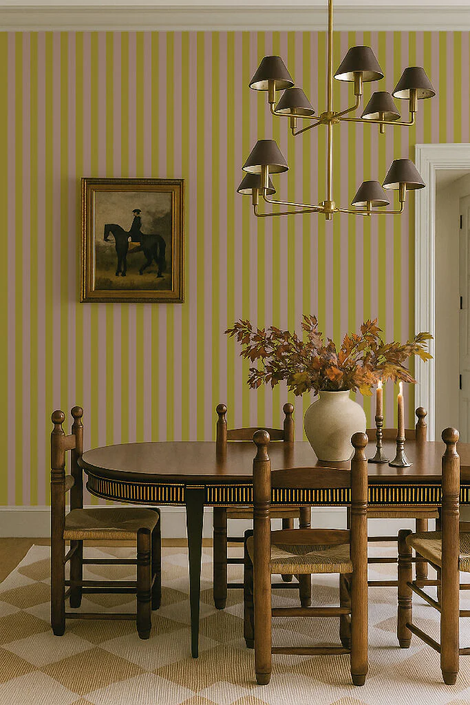 Sloane Square Stripe Wallpaper - Image 2