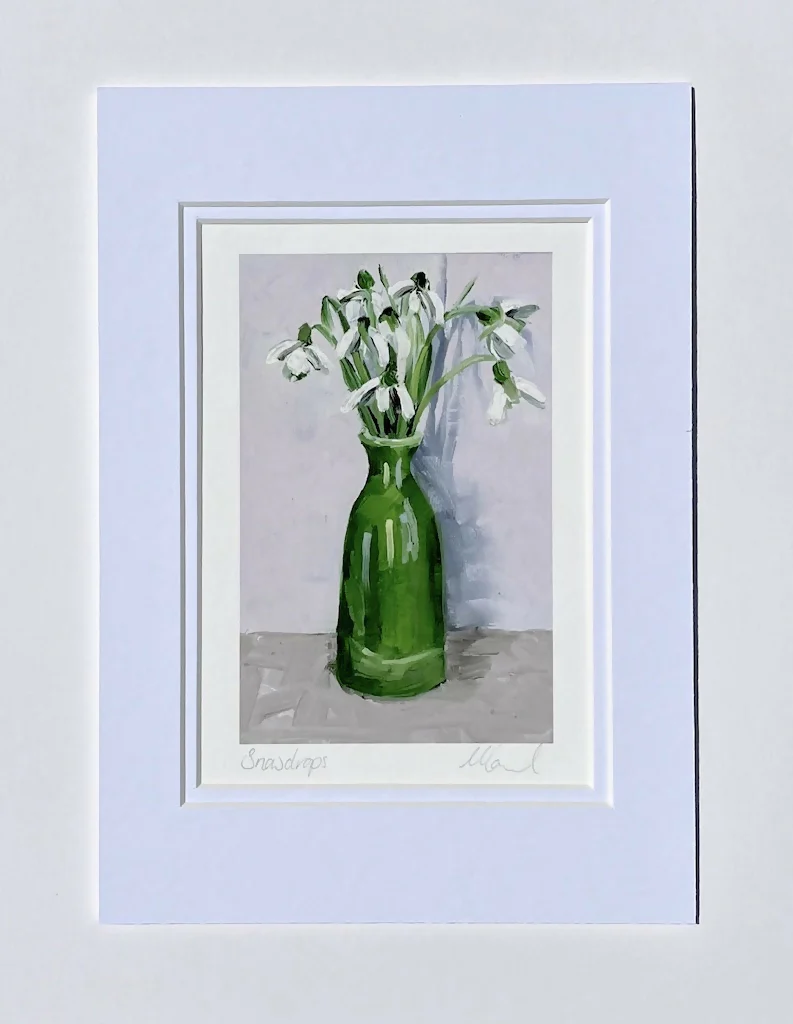 Snowdrops Fine Art Print - Image 3