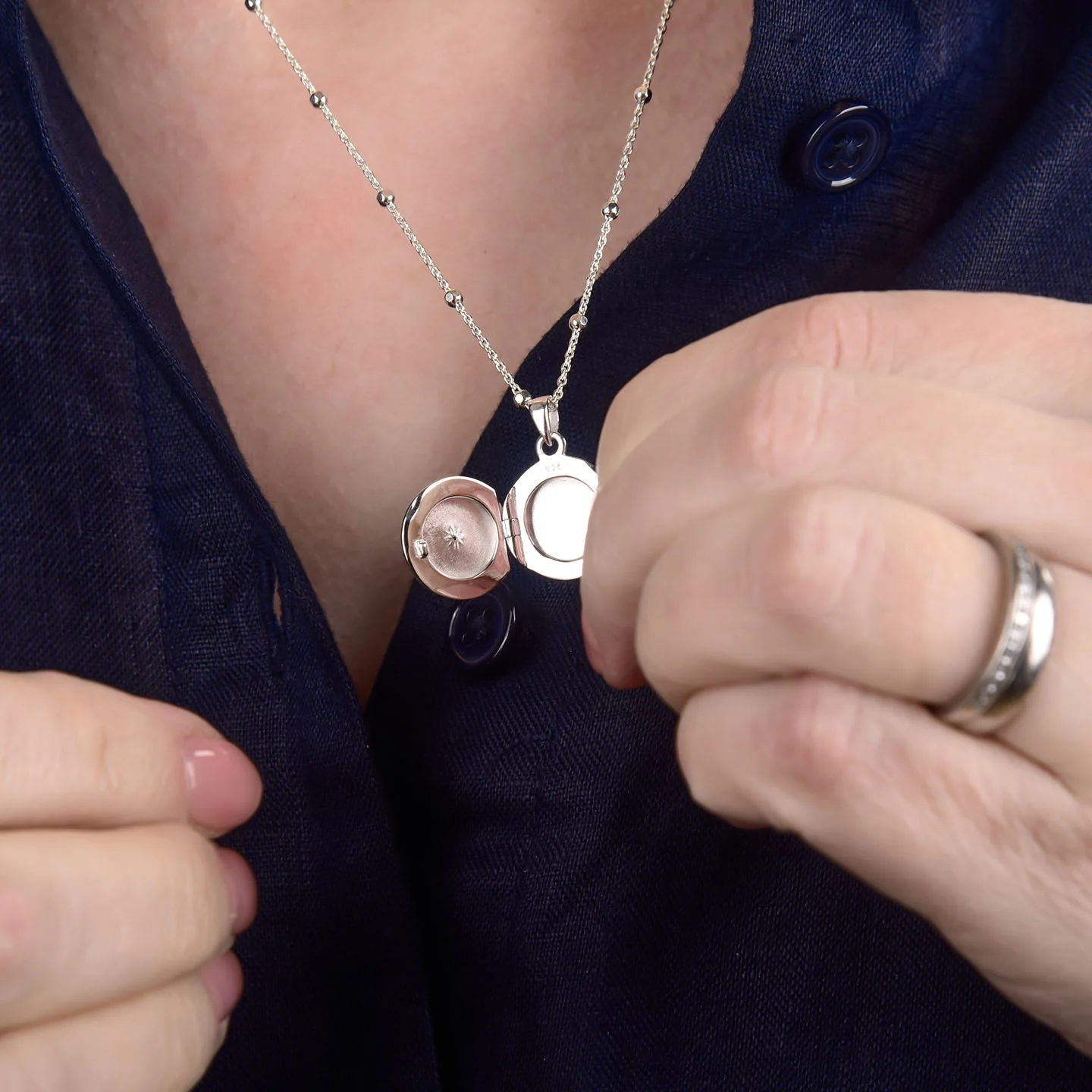 Starlight Keepsake Locket Necklace - Image 7