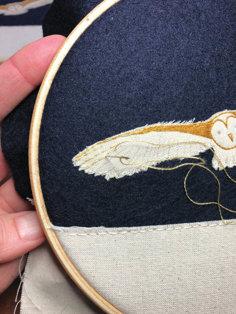 Starry Night Owl Embroidery Kit - Image 4