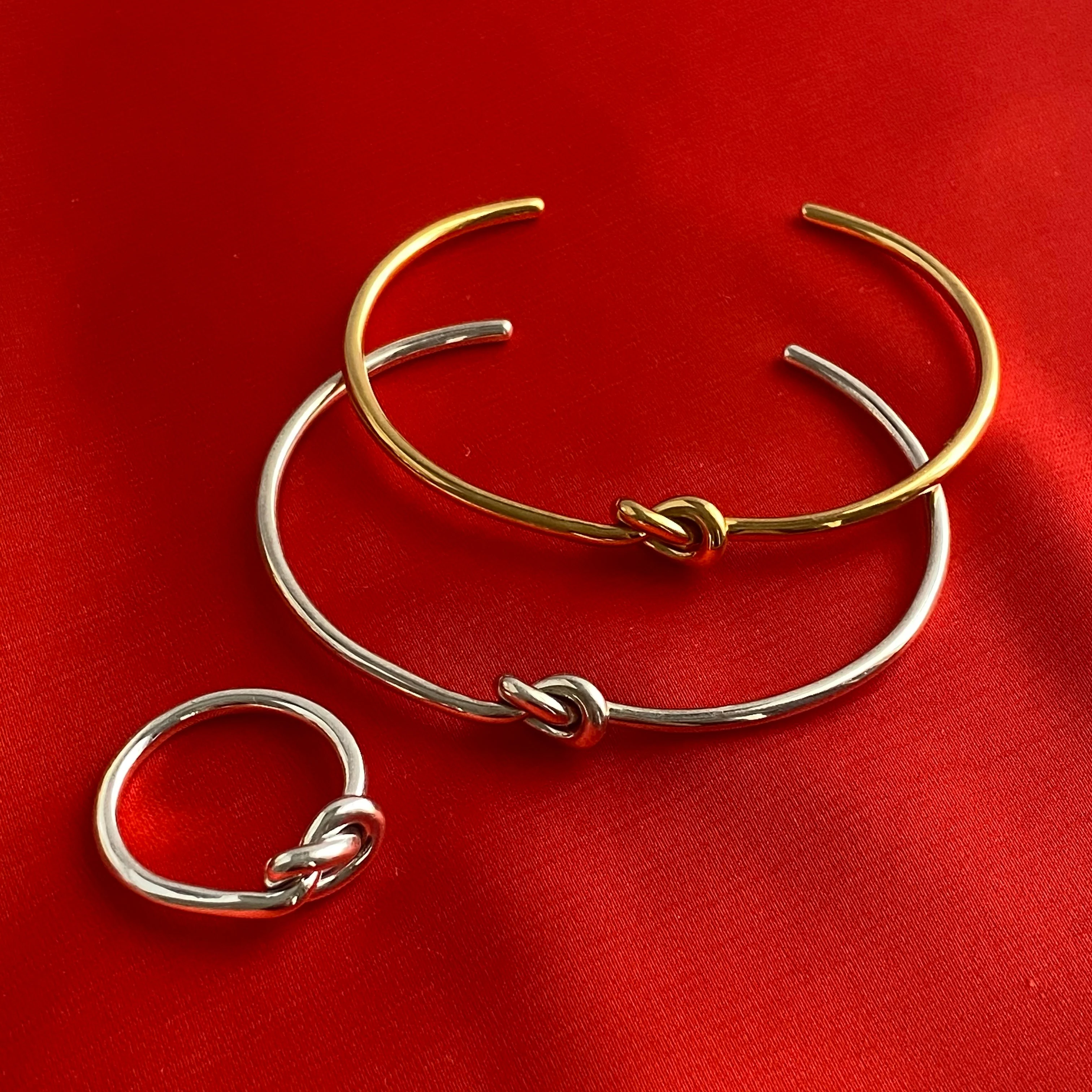 Sterling Silver Knot Ring - Image 8
