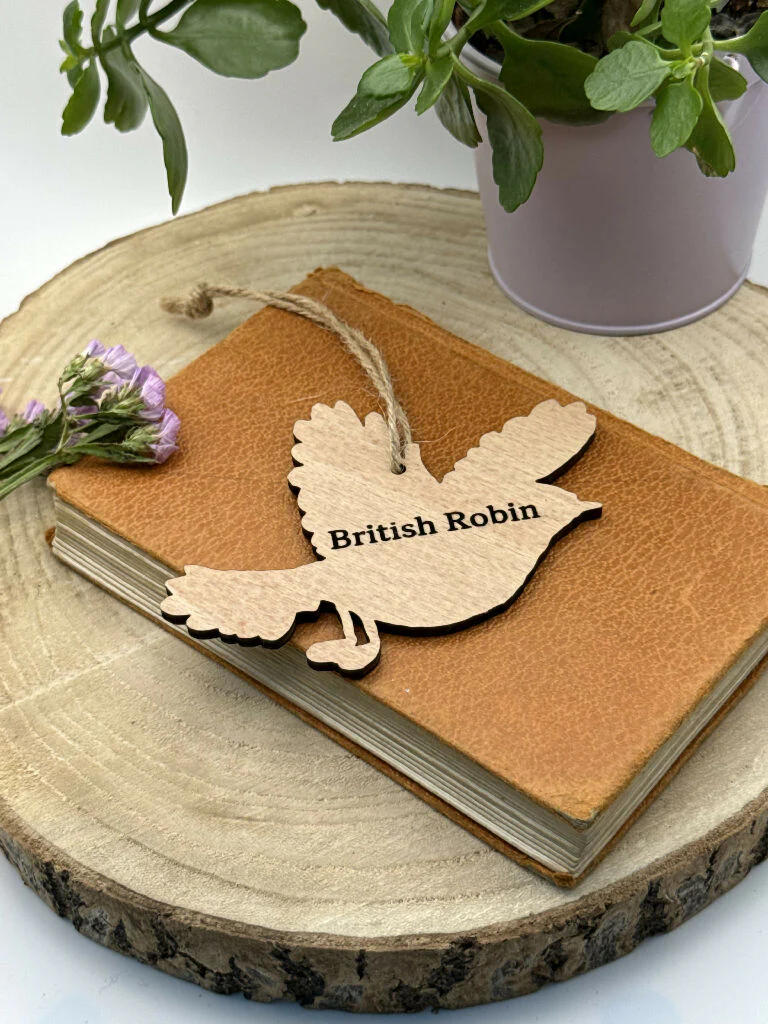 Sustainable Wood Pigeon Decoration - Image 3
