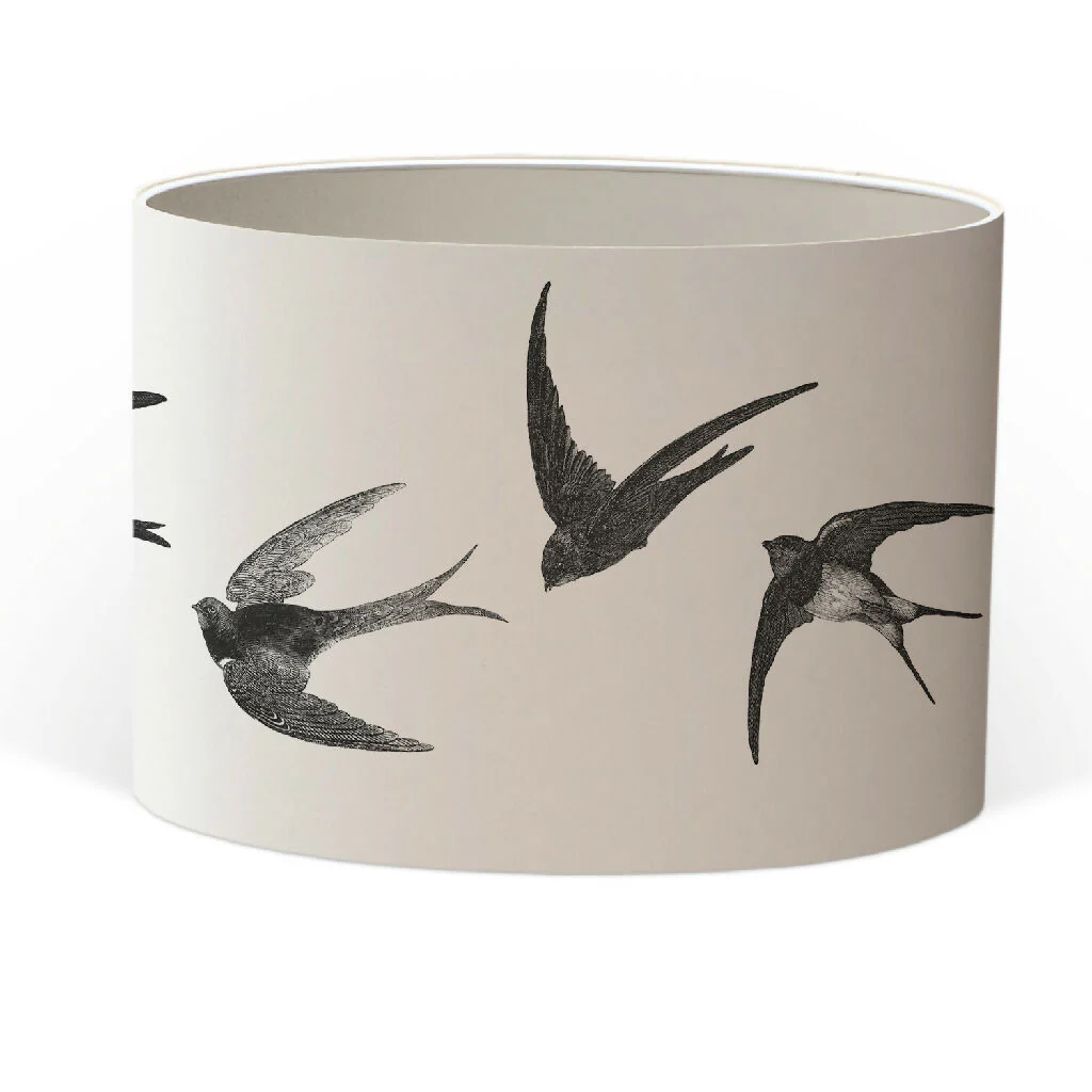 Swallow Lampshade – British Wildlife Collection - Image 7
