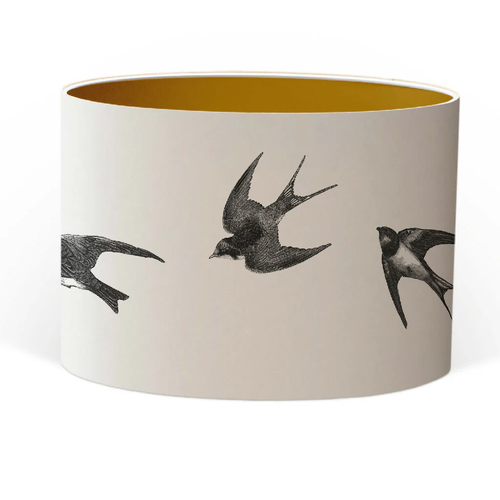 Swallow Lampshade – British Wildlife Collection - Image 8