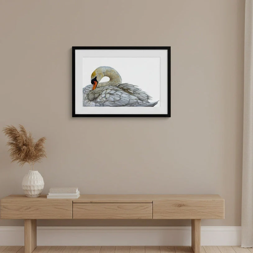 Swan Print - Image 2