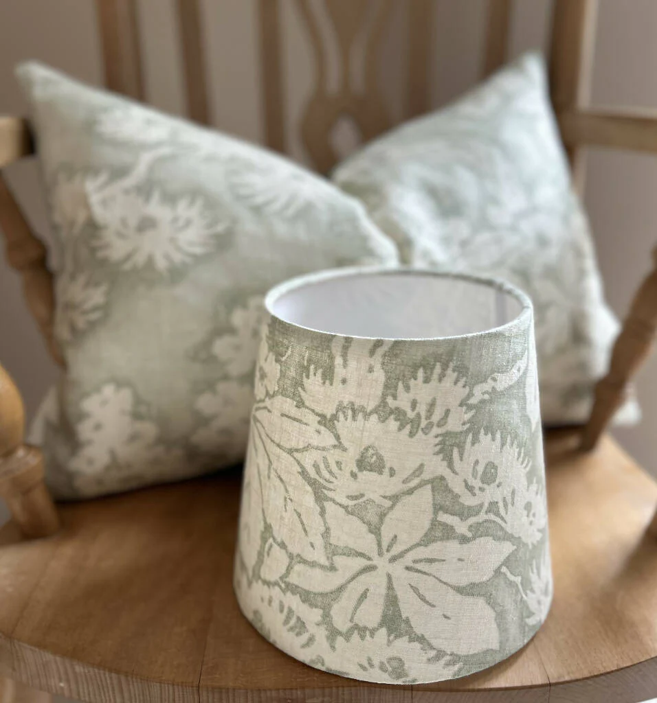 'Sycamore Leaves' Velvet-Backed Cushion - Image 6