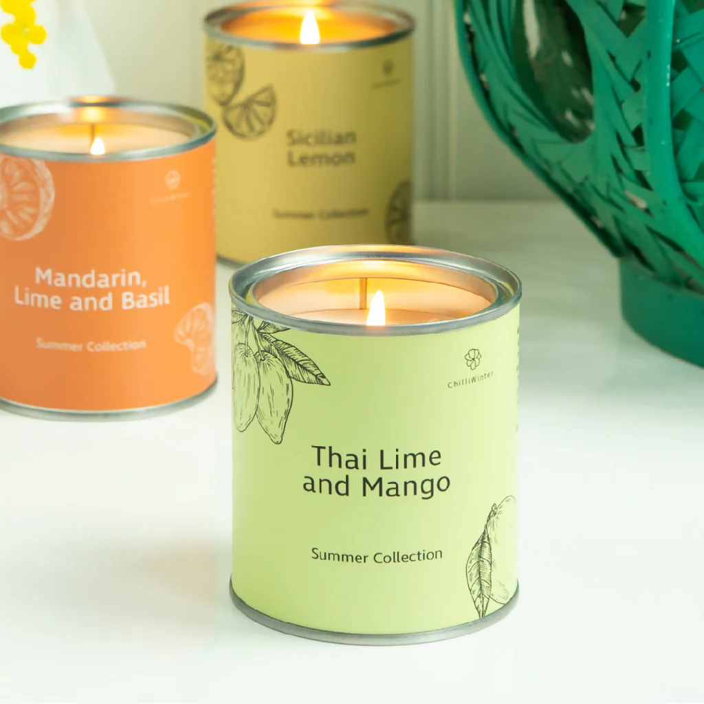 Thai Lime and Mango Candle or Wax Melts - Image 2