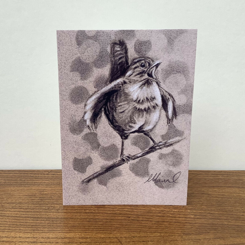 The Crooner Greeting Card