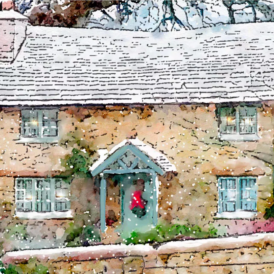 The Holiday Print, Rosehill Cottage Artwork from "The Holiday" - Image 10