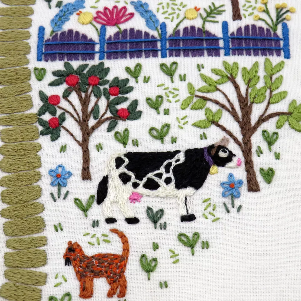 The Homestead Hand Embroidery Kit - Image 3