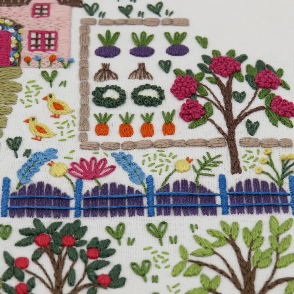 The Homestead Hand Embroidery Kit - Image 5
