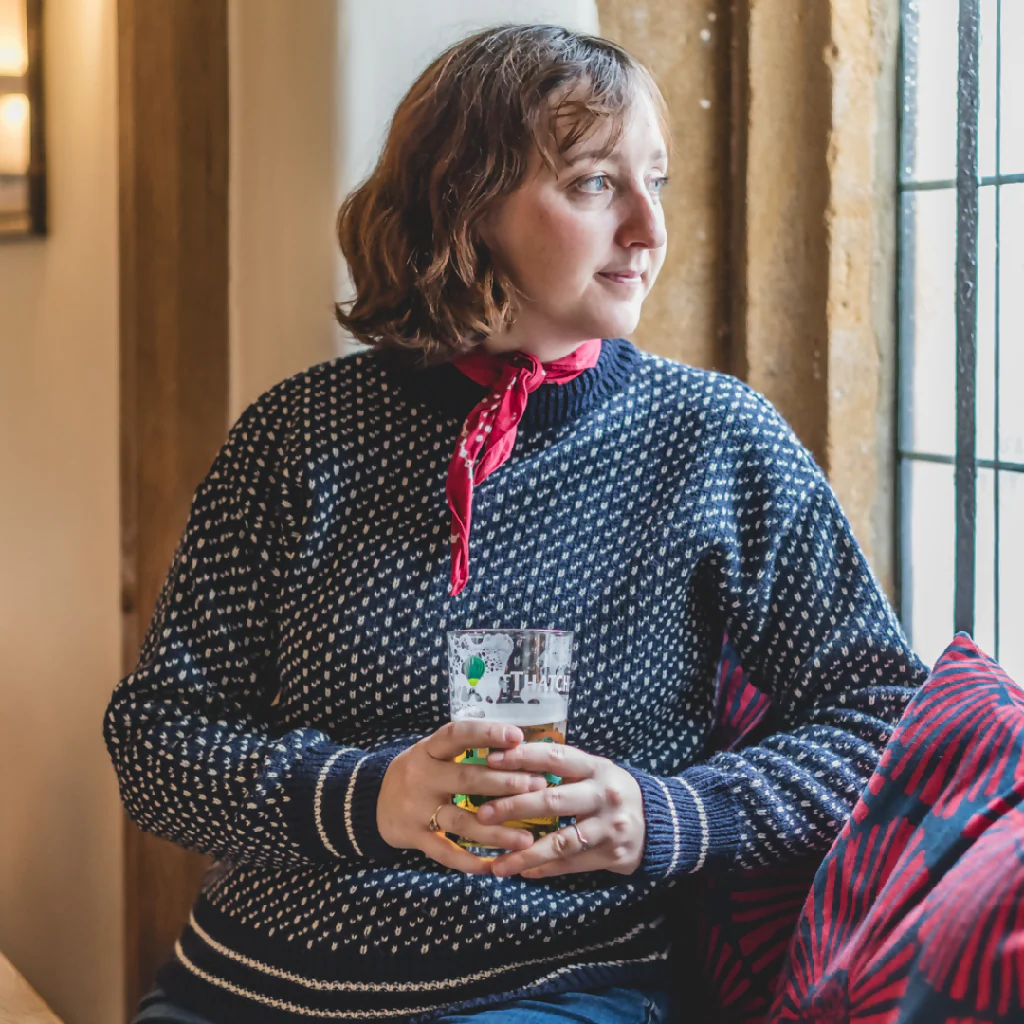 The Kilve - Nordic Jumper - Navy - Image 7