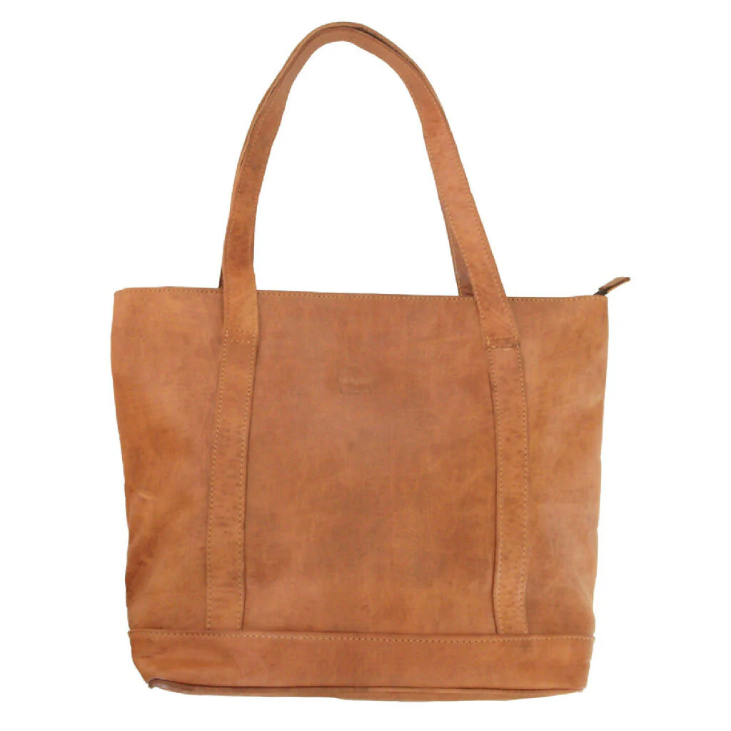 The Nador Tote Bag in Tan - Image 3