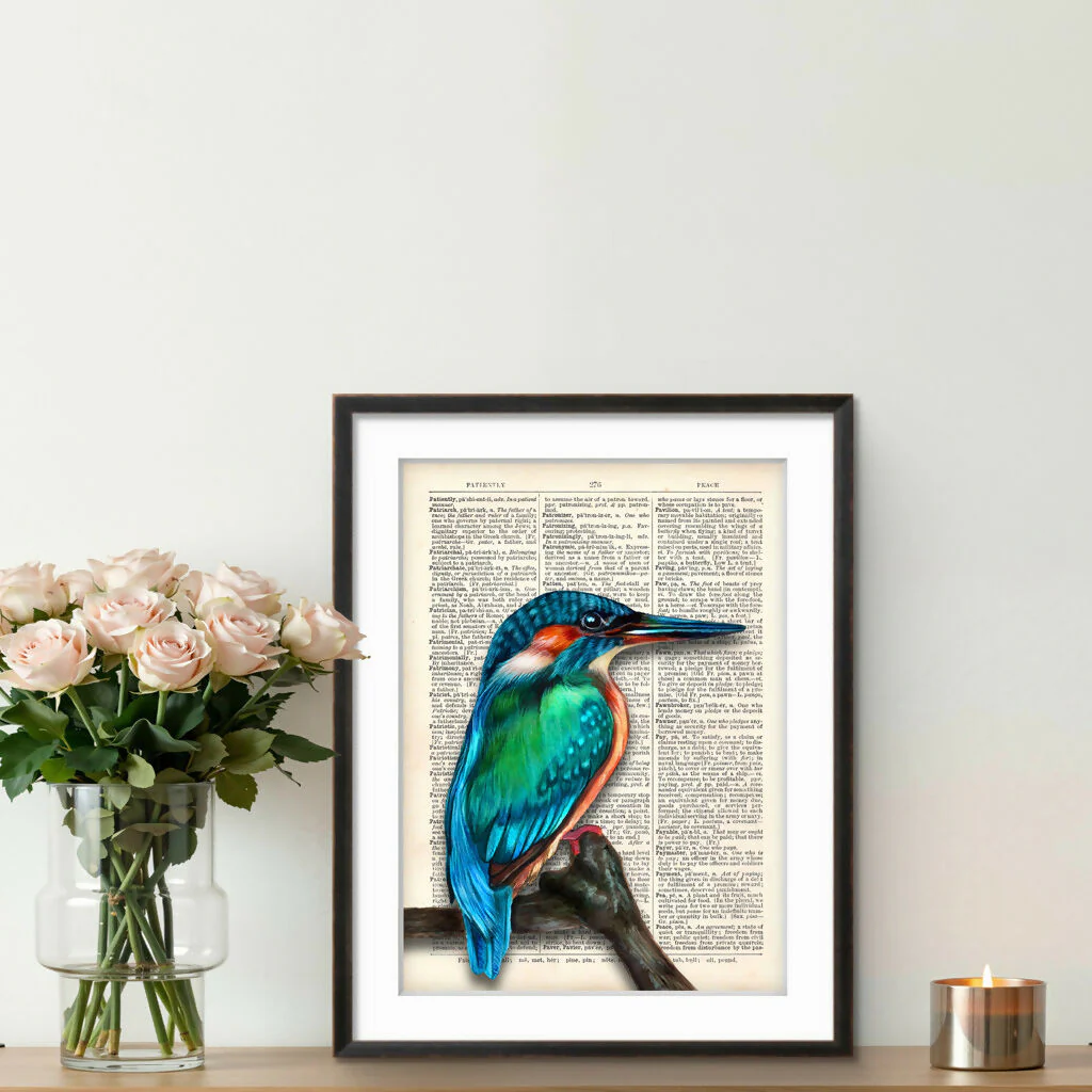 The Patient Kingfisher - Print - Image 2