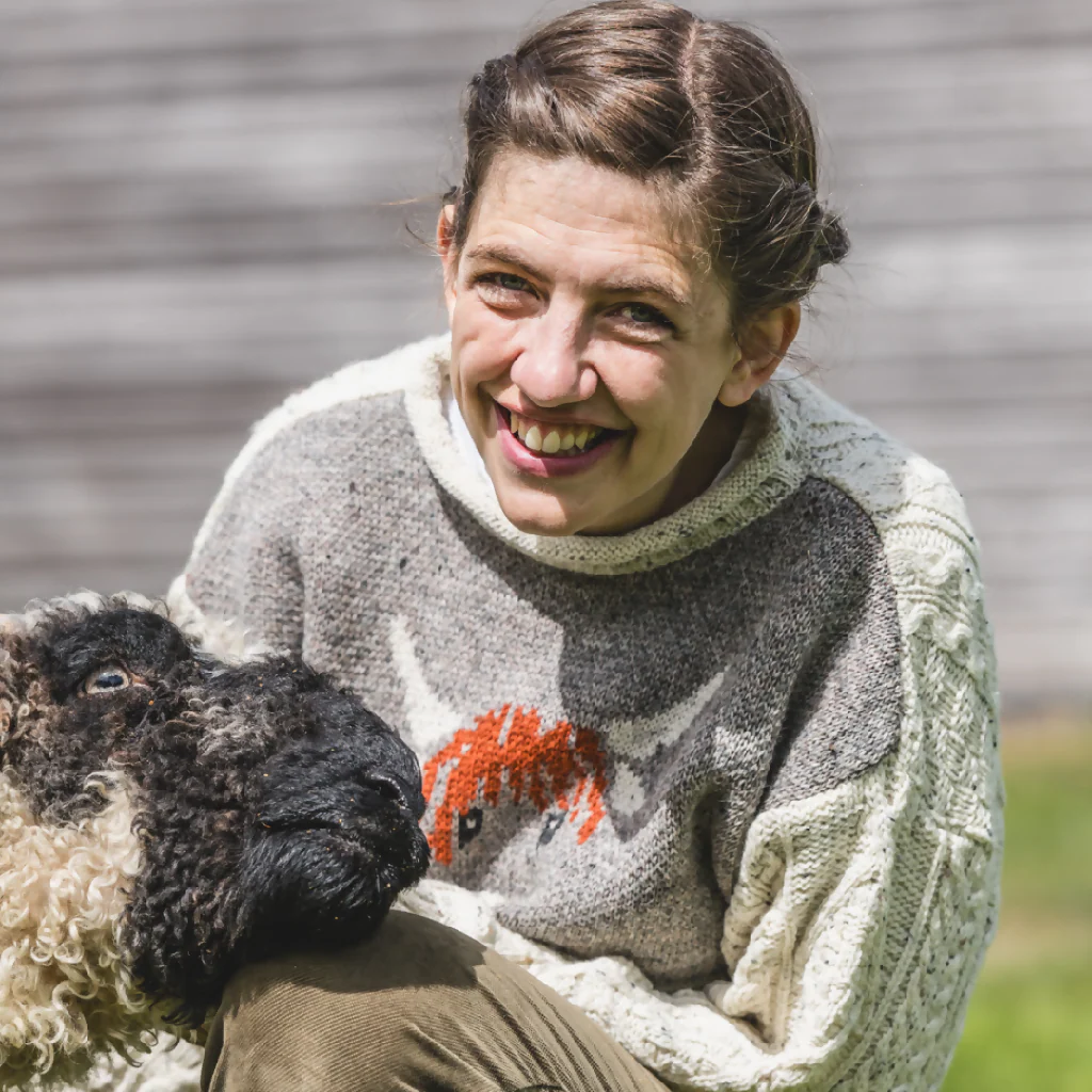 The Pilton - Highland Cow Knitted Jumper