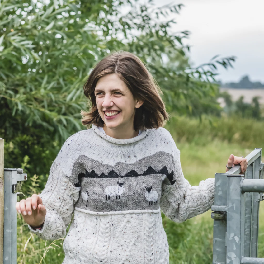 The Priddy - Sheep Scene Knitted Jumper - Image 6