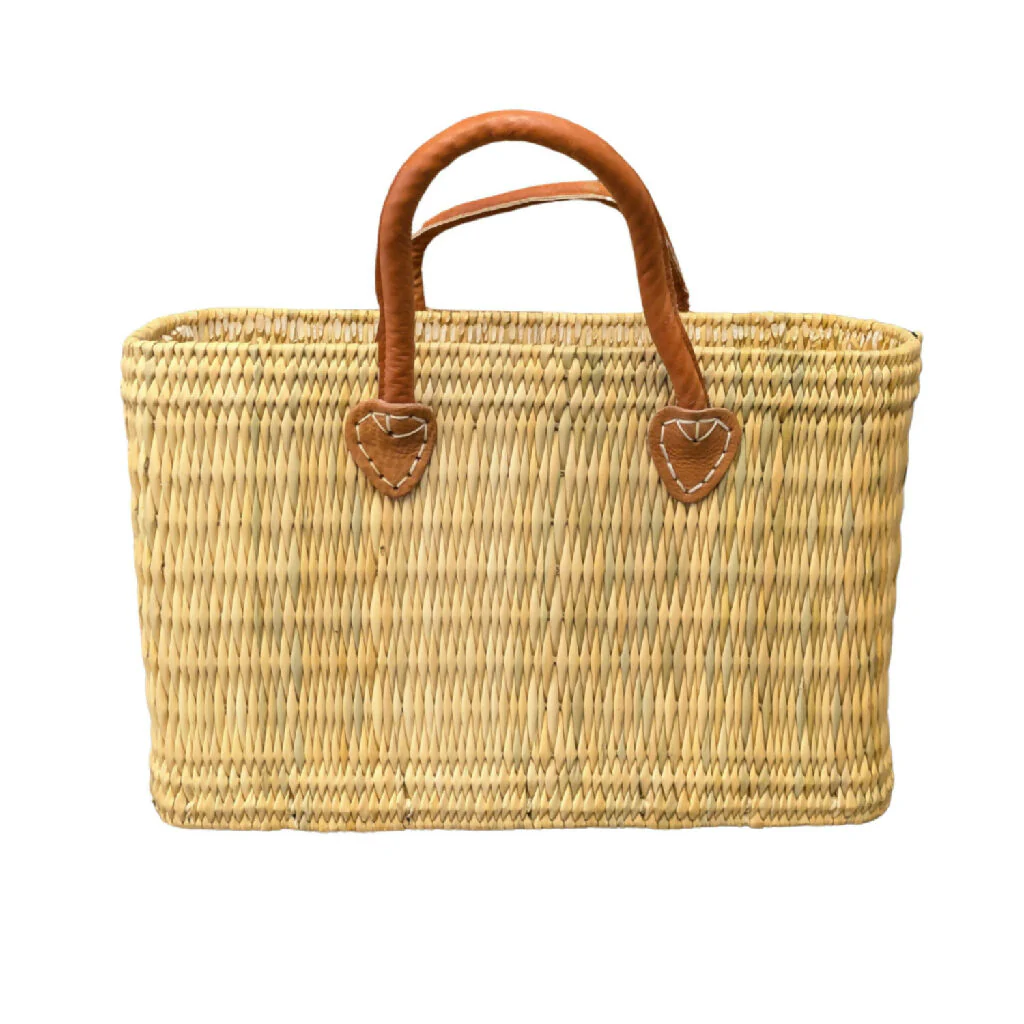 The Safi Medium Basket Tote - Image 2