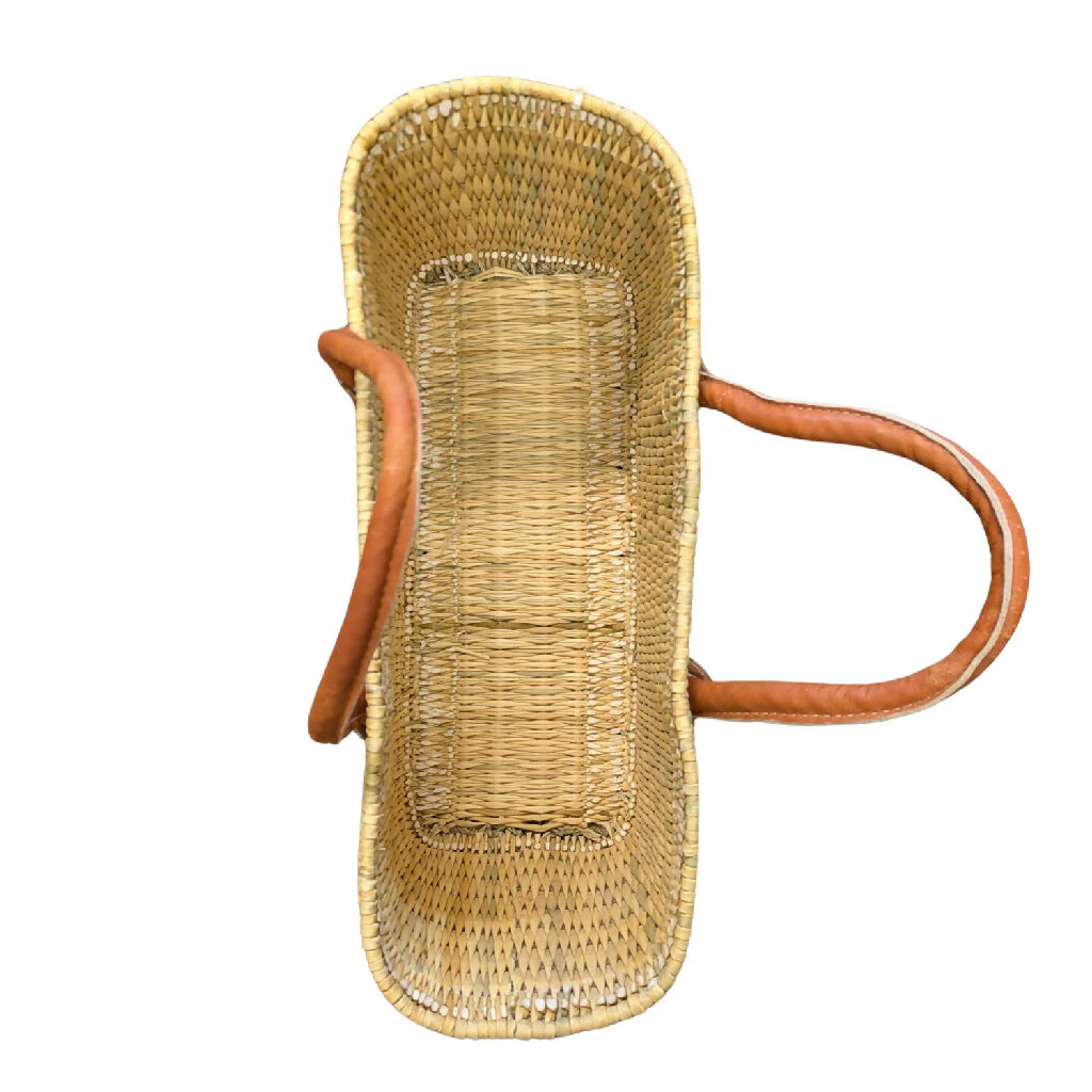 The Safi Medium Basket Tote - Image 3