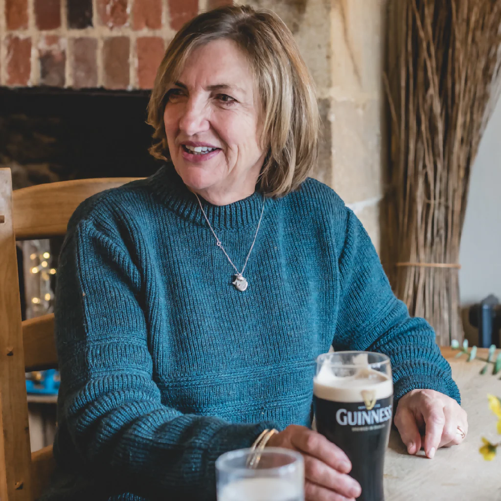The Wookey Knitted Jumper - Mallard - Image 4