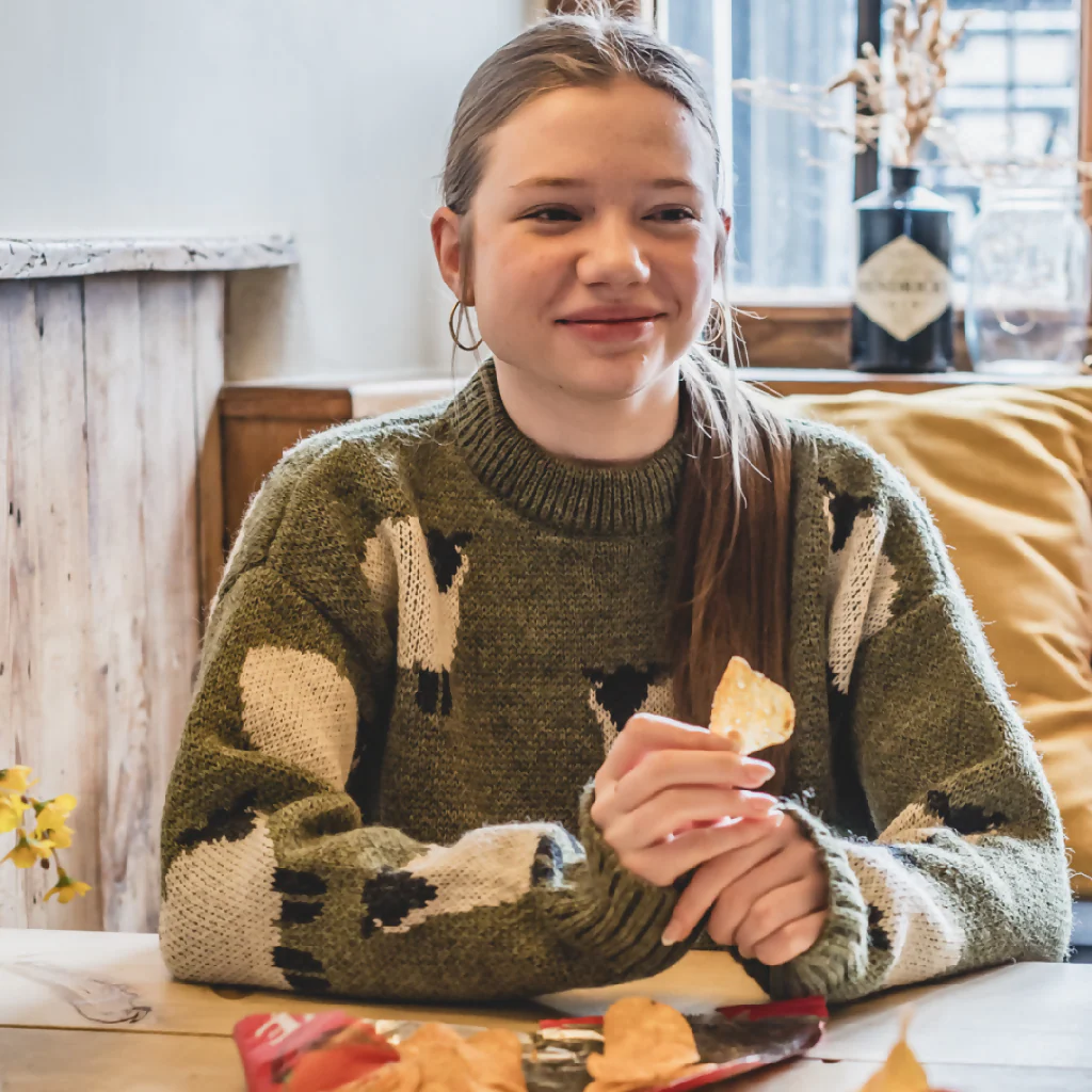 The Woolavington - Black Sheep Jumper - Dark Apple - Image 5