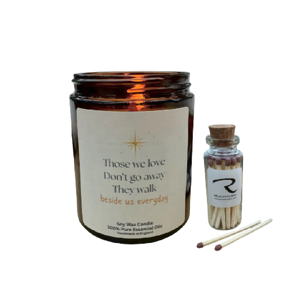 Those we love sympathy candle - Aromatherapy Candle - Image 8