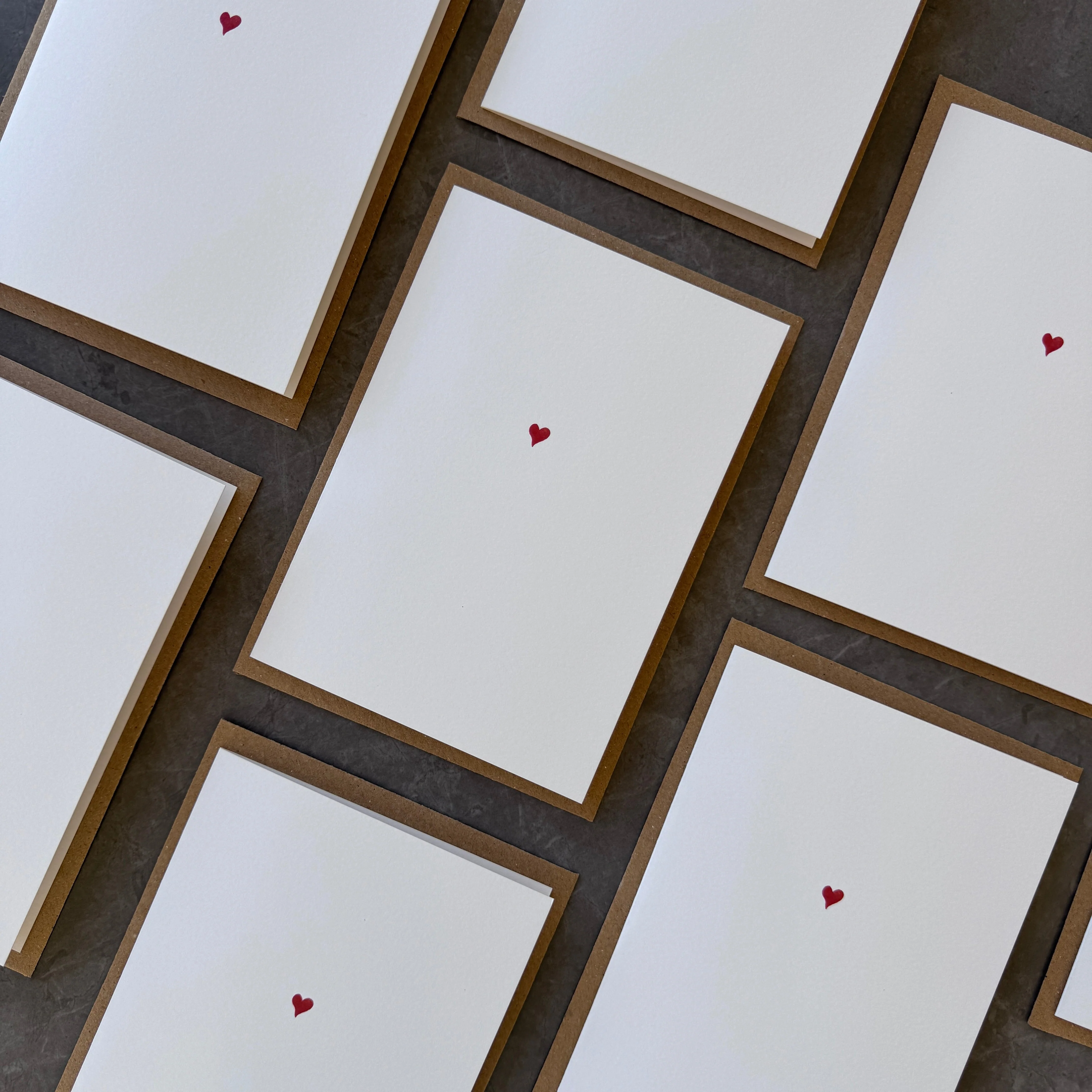 Tiny Love Heart Note Cards