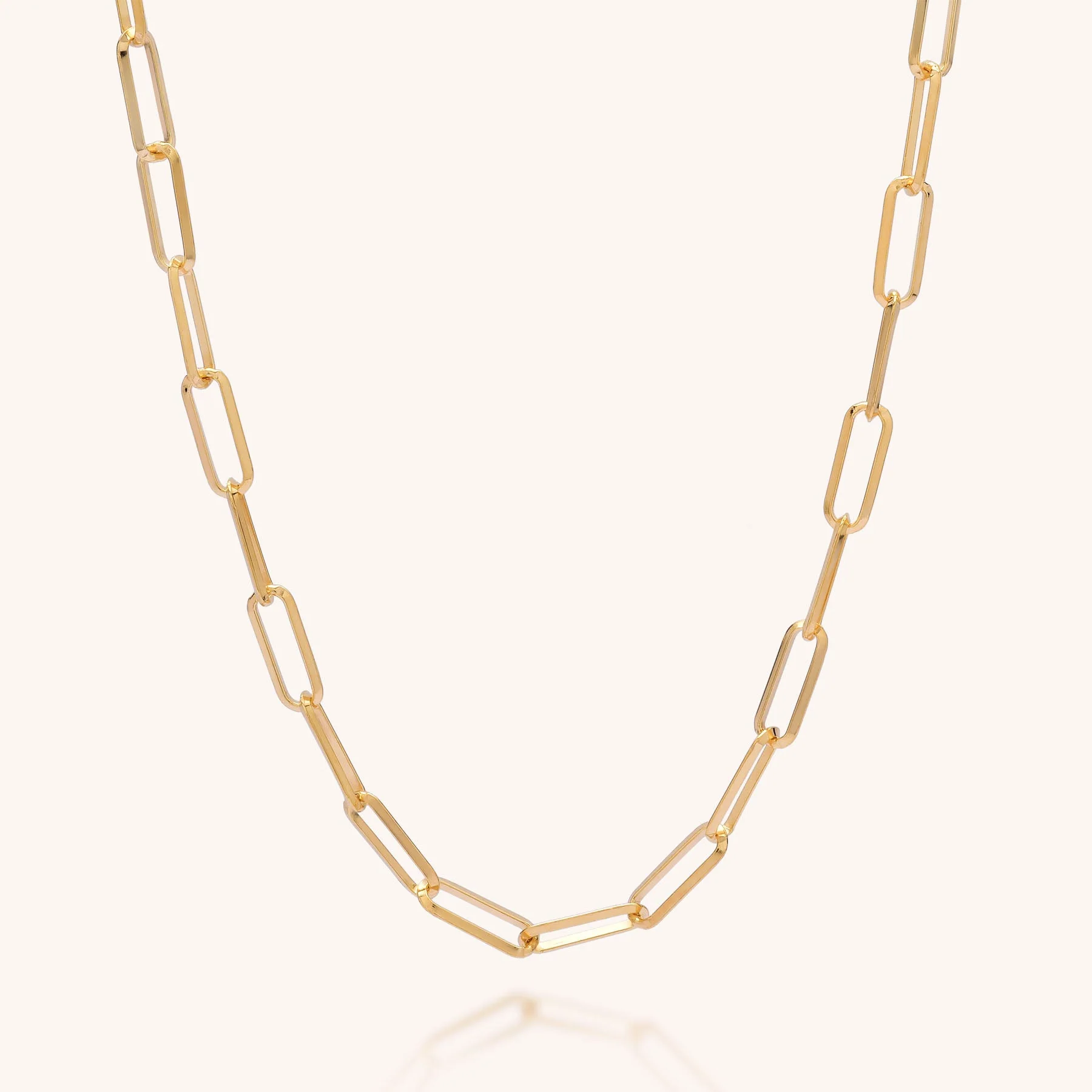 Triangular Paperclip Necklace - Image 2