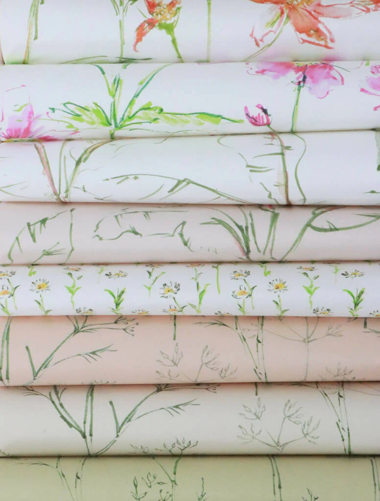 Tropical Paradise Pink Sustainable Wallpaper - Image 3