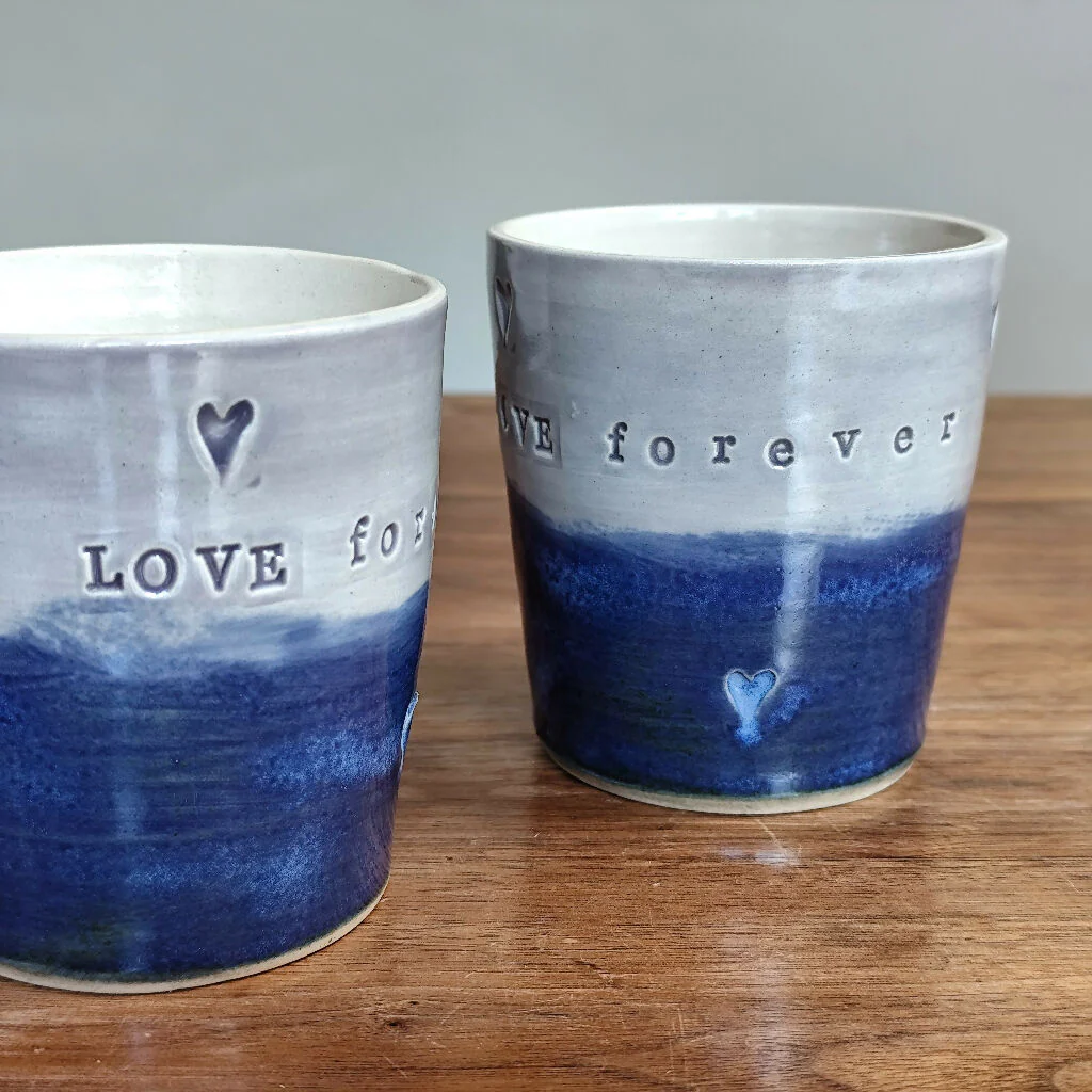Tumbler In Blue Purple Wedding Gift For A Couple - Image 2