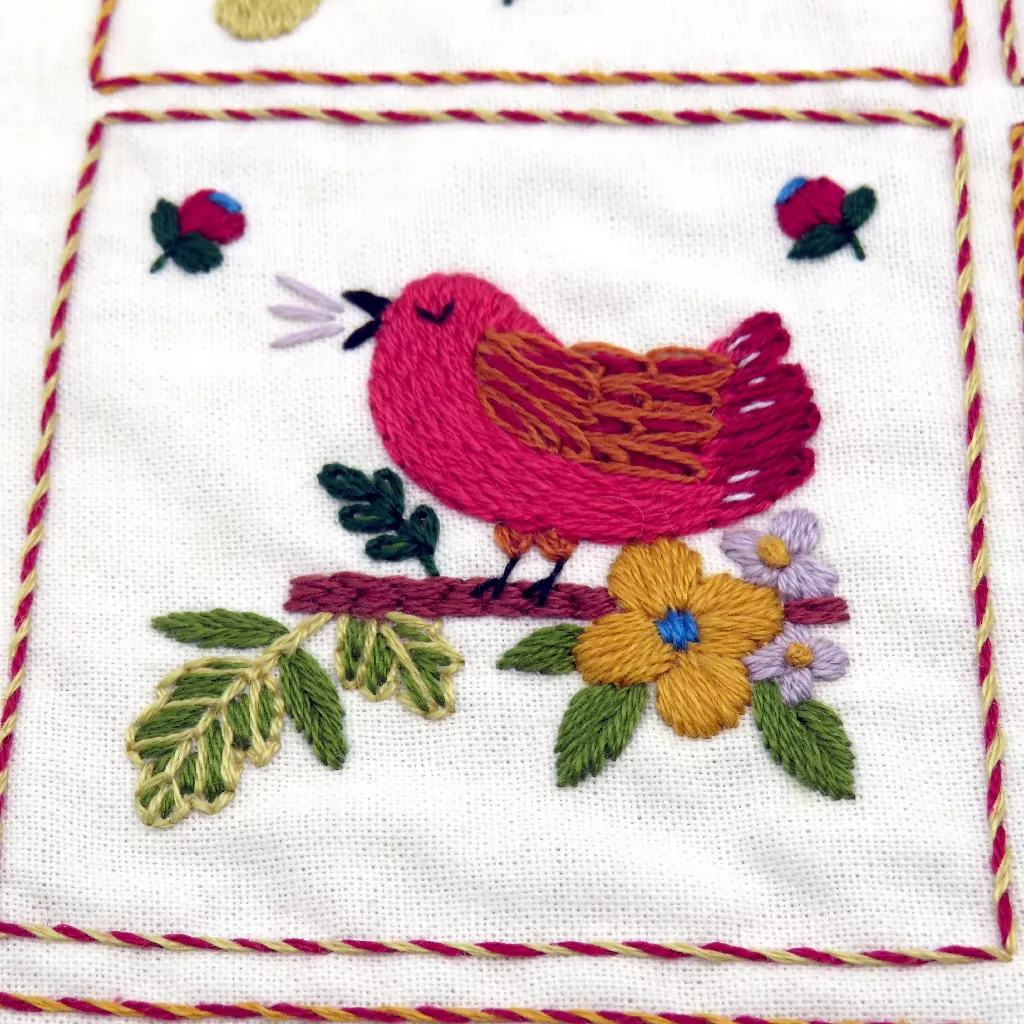 Twelve days of Christmas Hand Embroidery Kit - Image 4