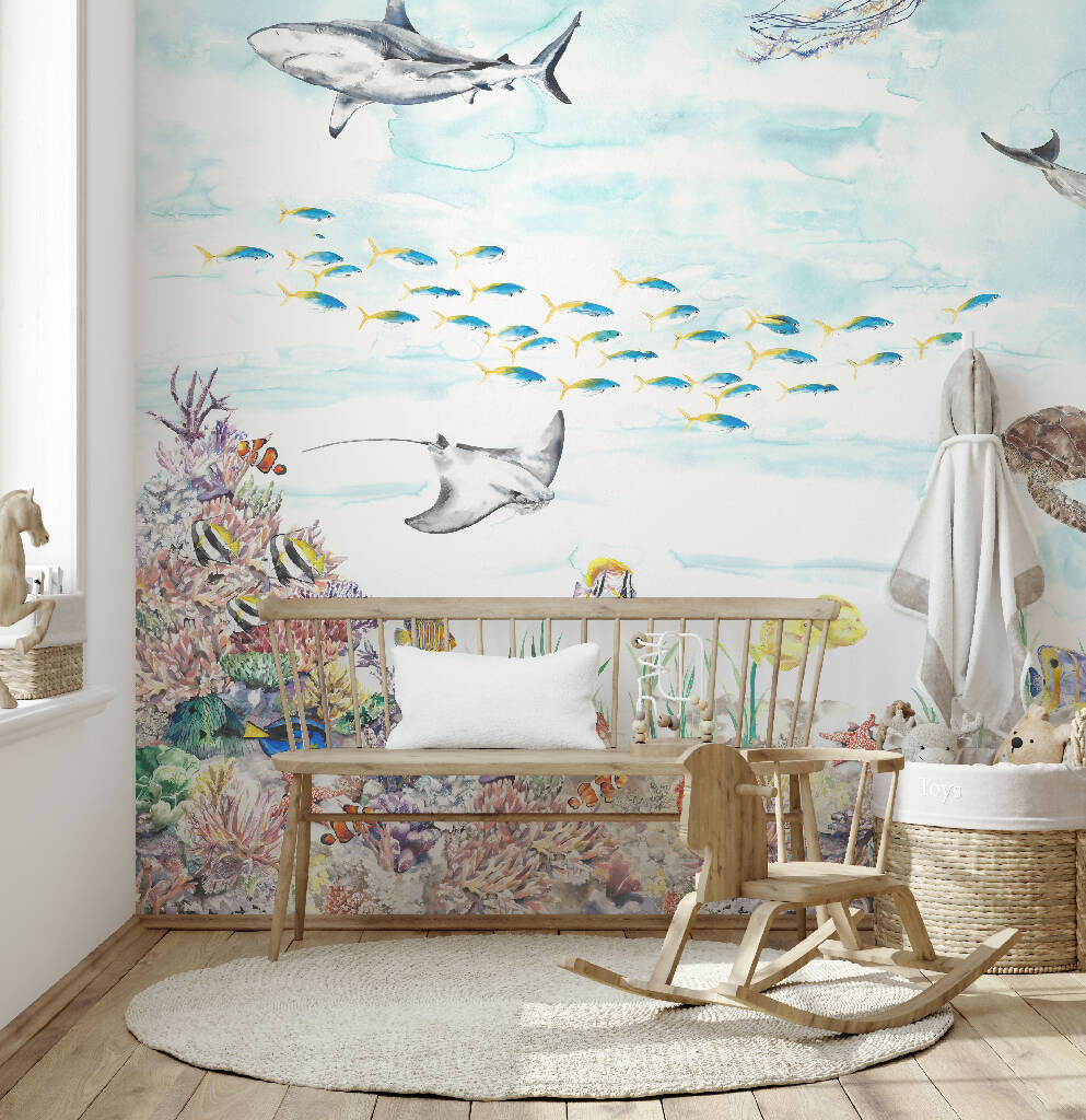 Under The Sea Children's Mural Wallpaper - Image 2