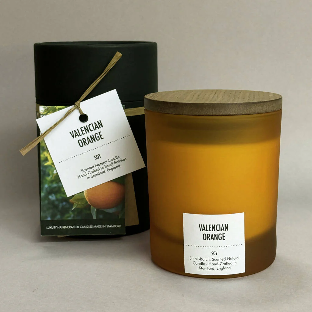 Valencian Orange - Scented Soy Candle - Image 2