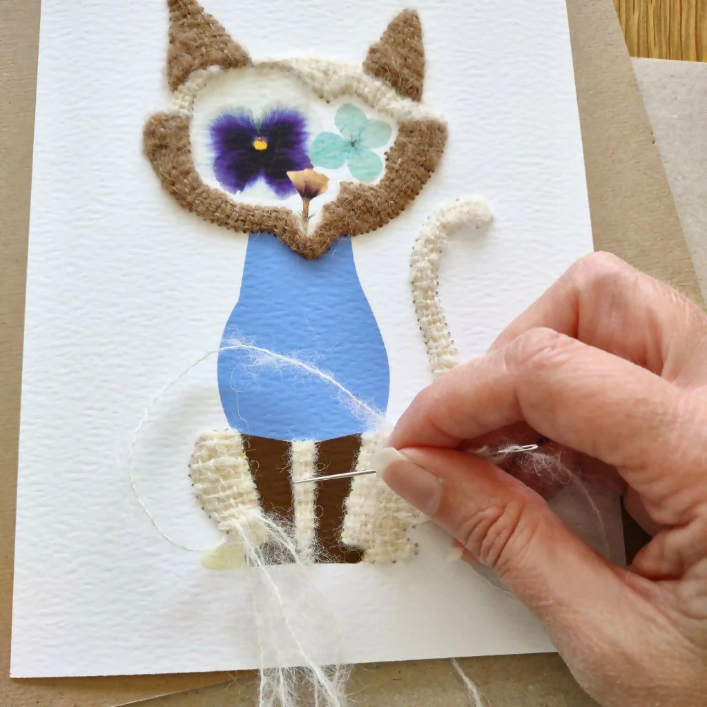 Vivienne The Cat Greetings Card - Image 3