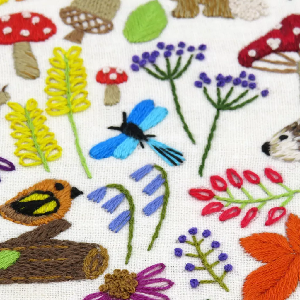 Walk in the Woods Modern Hand Embroidery - Image 6