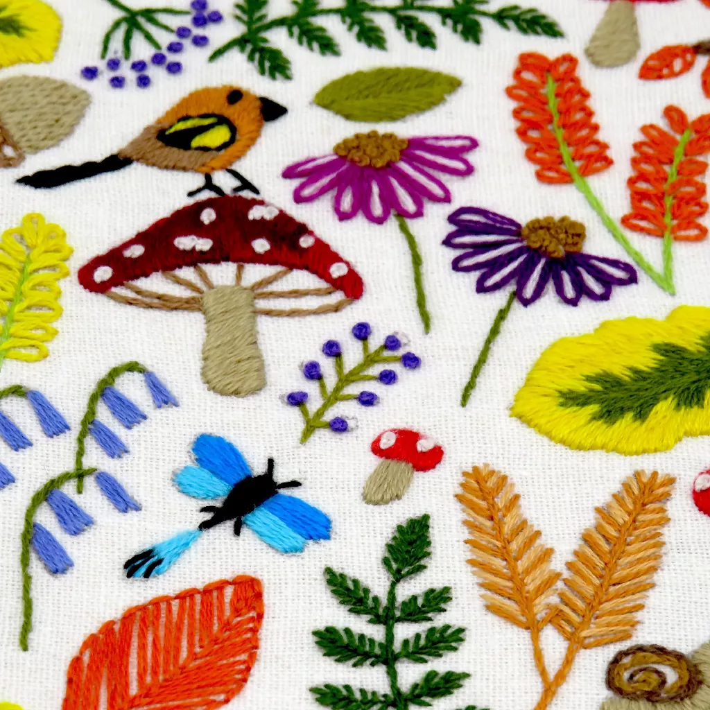 Walk in the Woods Modern Hand Embroidery - Image 8