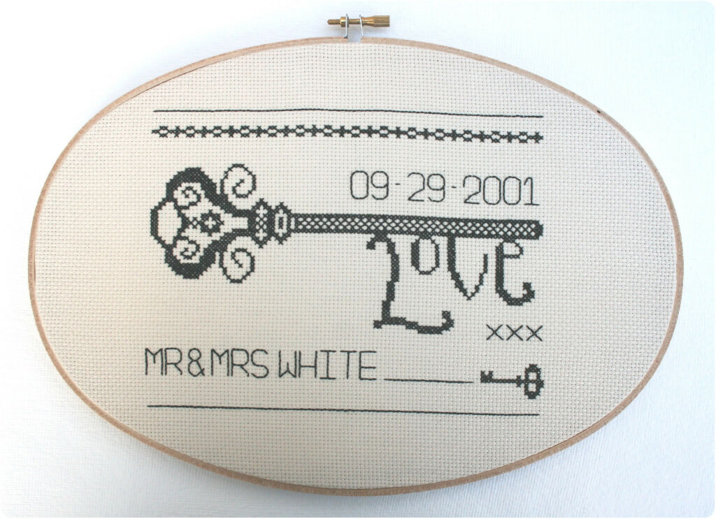 'Welcome' Cross Stitch Kit - Image 4