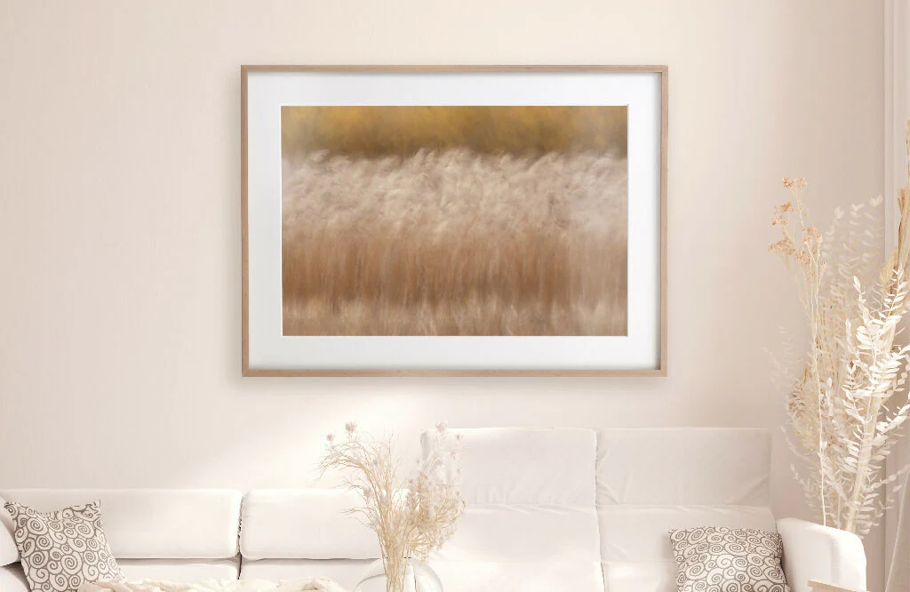 Whispers - Golden Landscape Art Print