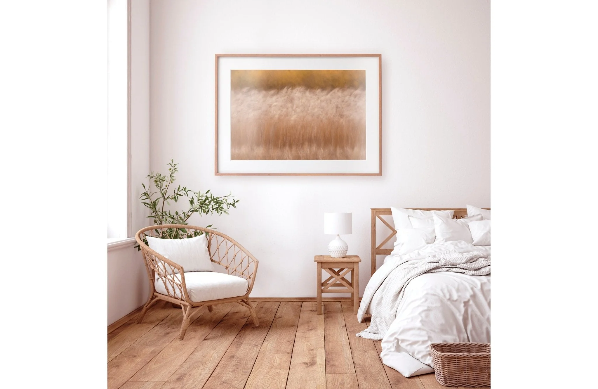 Whispers - Golden Landscape Art Print - Image 5