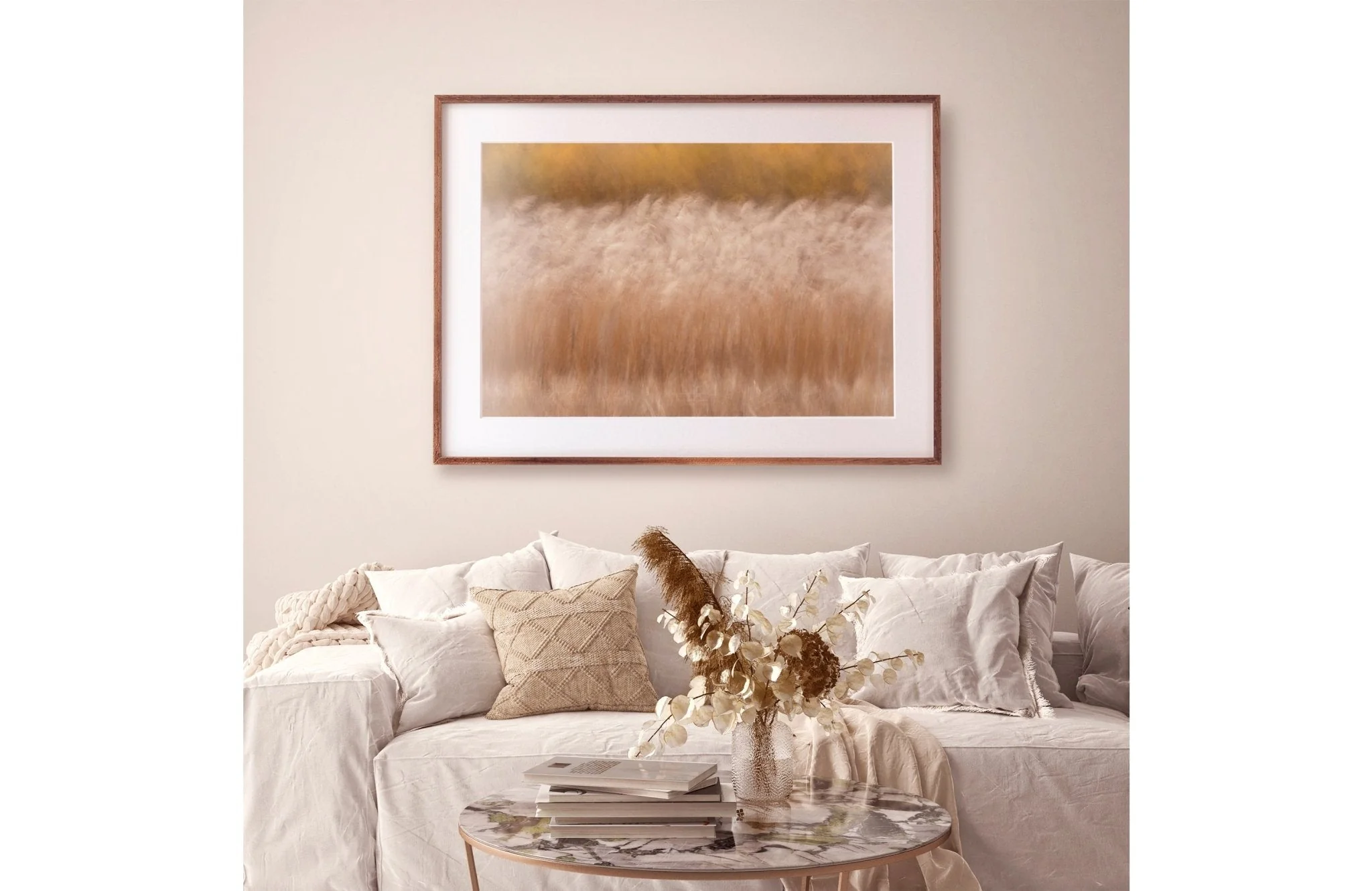 Whispers - Golden Landscape Art Print - Image 6